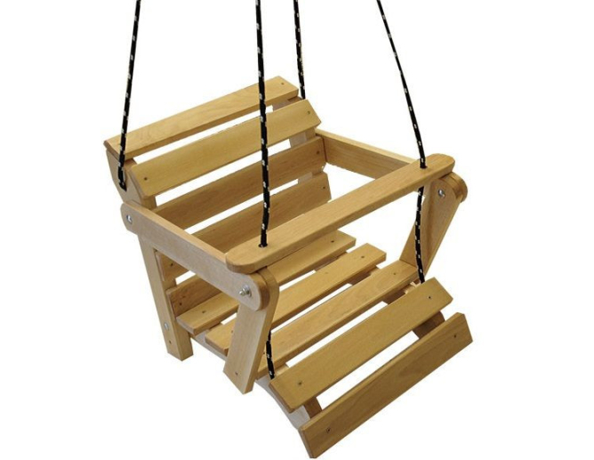 Kinderschaukel Babyschaukel NATURAL... Kinderschaukel Babyschaukel NATURAL...