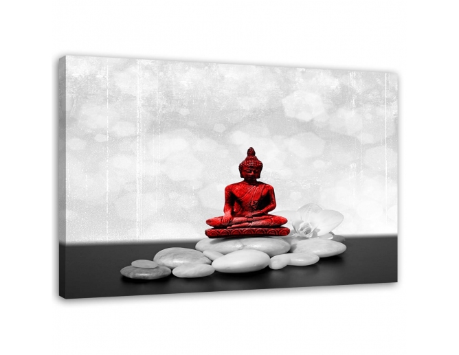Leinwandbild,Zen Meditieren Buddha