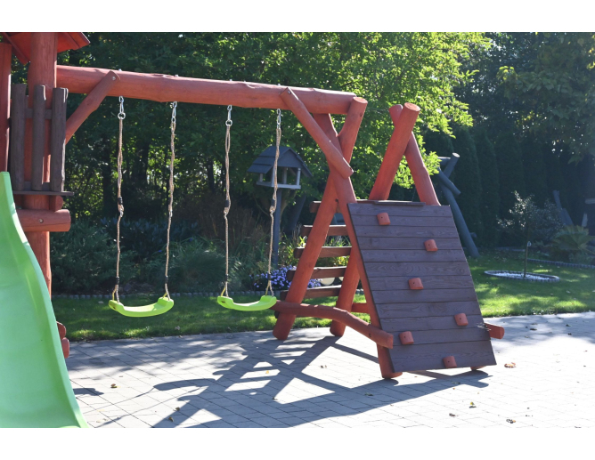 Massivholz Spielturm THEO... Massivholz Spielturm THEO...