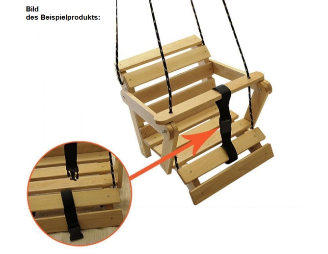 Kinderschaukel Babyschaukel BRAUN... Kinderschaukel Babyschaukel BRAUN...