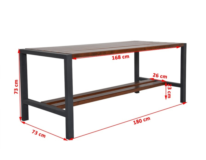 Gartentisch MODERN 1 Tisch aus... Gartentisch MODERN 1 Tisch aus...