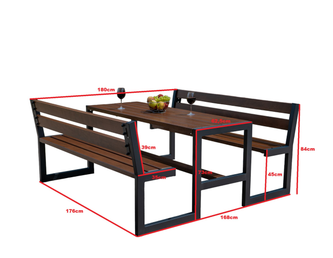 Gartenmöbel Set MODERN 8... Gartenmöbel Set MODERN 8...