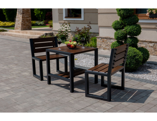 Gartenmöbel Set Klein MODERN 9...