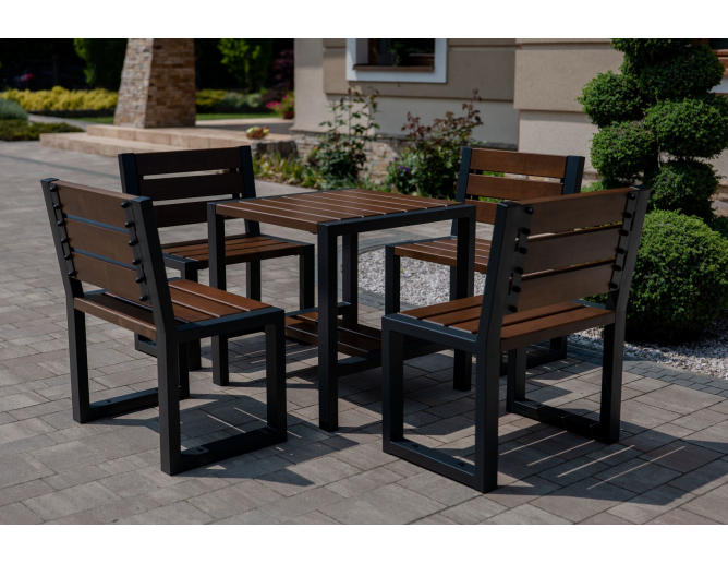 Gartenmöbel Set Klein MODERN 11...