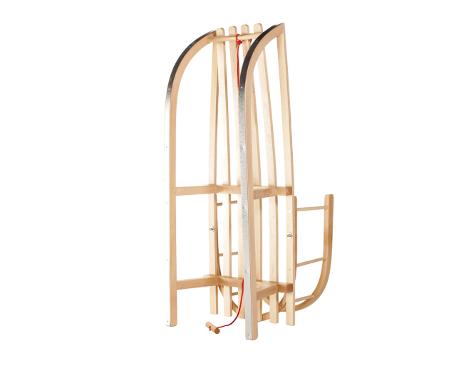 Schlitten COMFORT Holzschlitten mit... Schlitten COMFORT Holzschlitten mit...