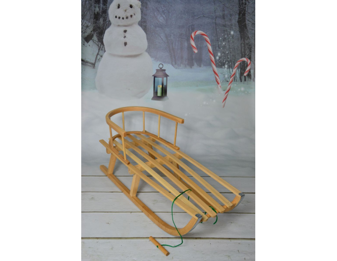 Schlitten COMFORT Holzschlitten mit... Schlitten COMFORT Holzschlitten mit...