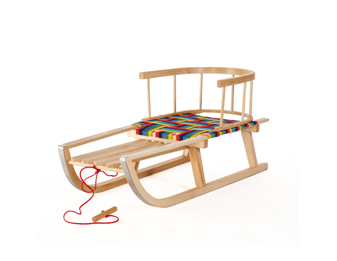 Schlitten COMFORT COLOR Holzschlitten...