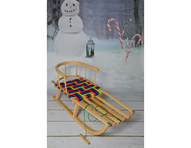 Schlitten COMFORT COLOR Holzschlitten... Schlitten COMFORT COLOR Holzschlitten...