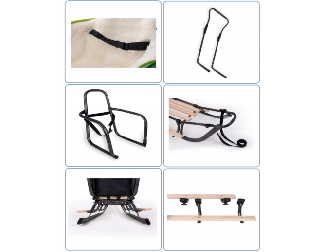 Doppelschlitten aus Metall Schwarz... Doppelschlitten aus Metall Schwarz...