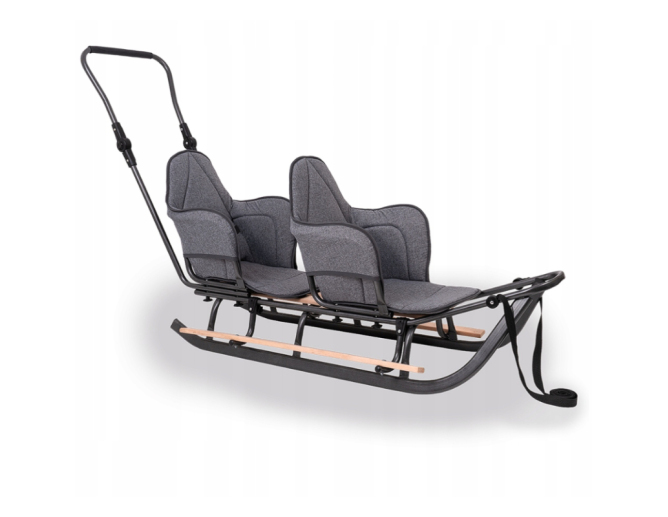 Doppelschlitten aus Metall Schwarz... Doppelschlitten aus Metall Schwarz...