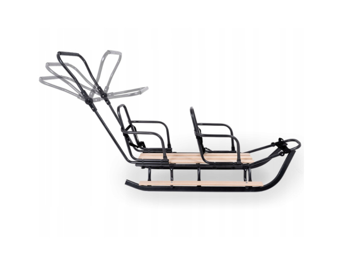 Doppelschlitten aus Metall Schwarz... Doppelschlitten aus Metall Schwarz...