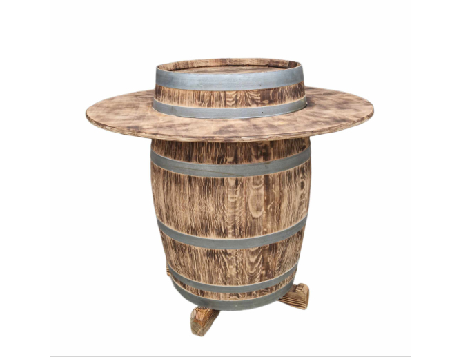 Tisch aus Eichenfass 103 cm Weinfass...