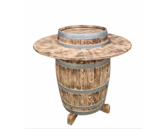 Tisch aus Eichenfass 103 cm Weinfass... Tisch aus Eichenfass 103 cm Weinfass...