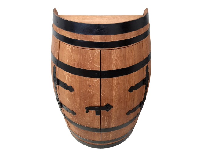 Minibar aus Eichenfass-Bar 95 cm...