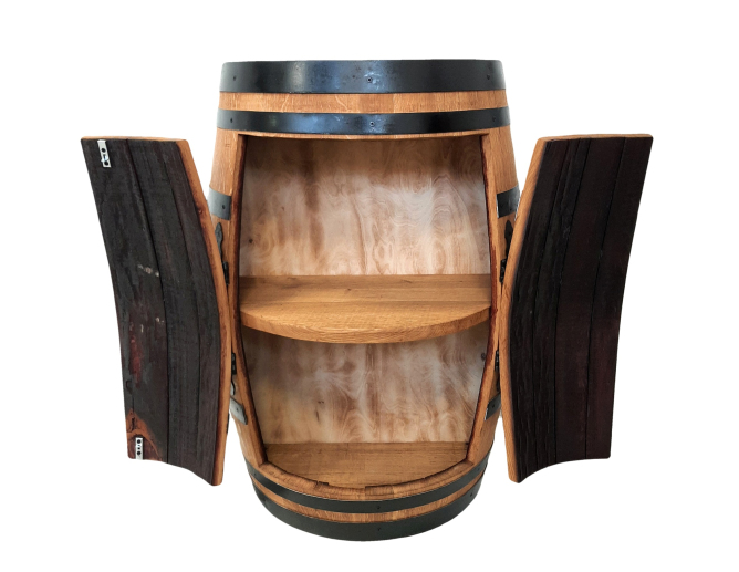 Minibar aus Eichenfass-Bar 95 cm... Minibar aus Eichenfass-Bar 95 cm...