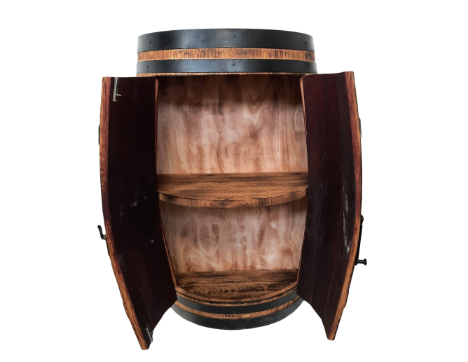 Minibar aus Eichenfass 95 cm Hausbar... Minibar aus Eichenfass 95 cm Hausbar...