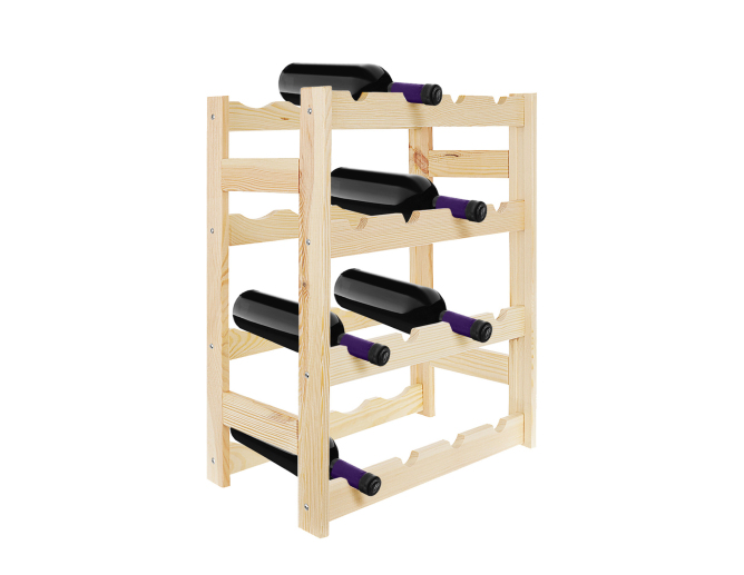 Weinregal für 16 Weinflaschen...