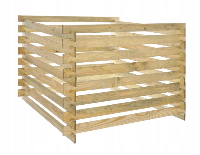 Komposter aus Holz Gartenkomposter...