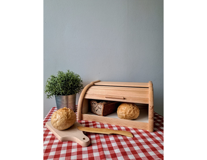 Brotkasten aus Buchenholz... Brotkasten aus Buchenholz...