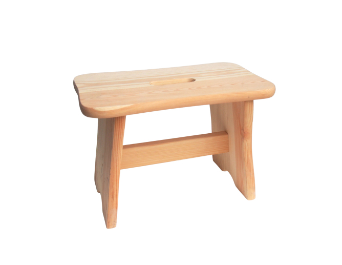 Holzhocker Holzbank Tritthocker...