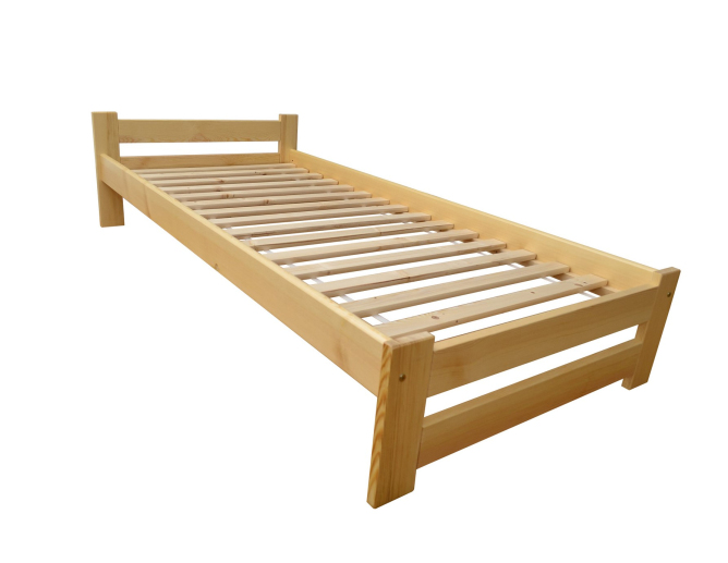 Bett aus Holz KARL Kiefernholzbett +... Bett aus Holz KARL Kiefernholzbett +...