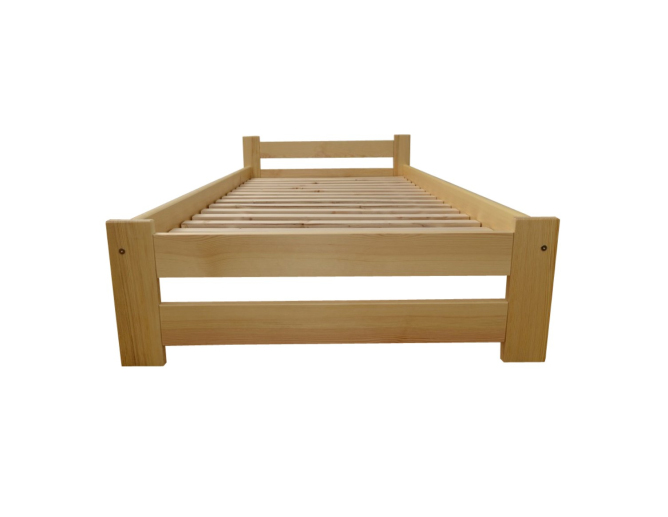 Bett aus Holz KARL Kiefernholzbett +... Bett aus Holz KARL Kiefernholzbett +...
