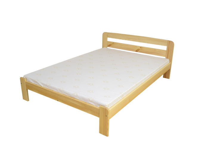 Bett aus Holz JAN Kiefernholzbett +...