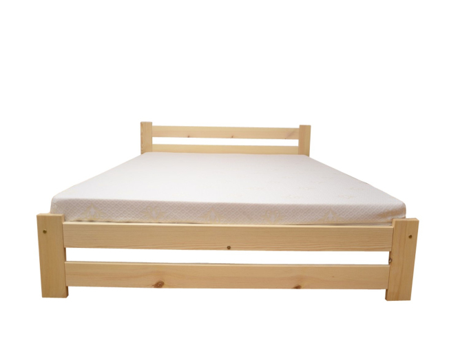 Bett aus Holz LINA Kiefernholzbett +... Bett aus Holz LINA Kiefernholzbett +...