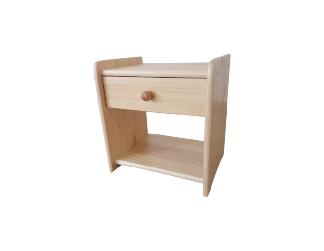 Nachtschrank aus Holz KLARA... Nachtschrank aus Holz KLARA...