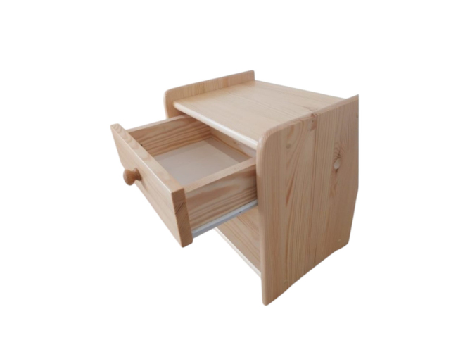 Nachtschrank aus Holz KLARA... Nachtschrank aus Holz KLARA...