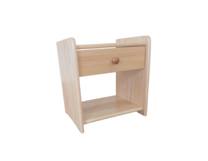 Nachtschrank aus Holz KLARA... Nachtschrank aus Holz KLARA...