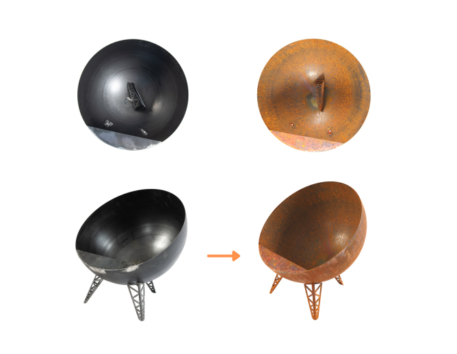 Feuerschale HELIOS Garten Feuerstelle... Feuerschale HELIOS Garten Feuerstelle...