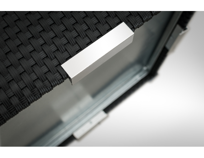 Blumentopf aus Metall TERRA mit... Blumentopf aus Metall TERRA mit...