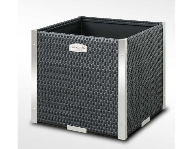 Blumentopf aus Metall TERRA mit...