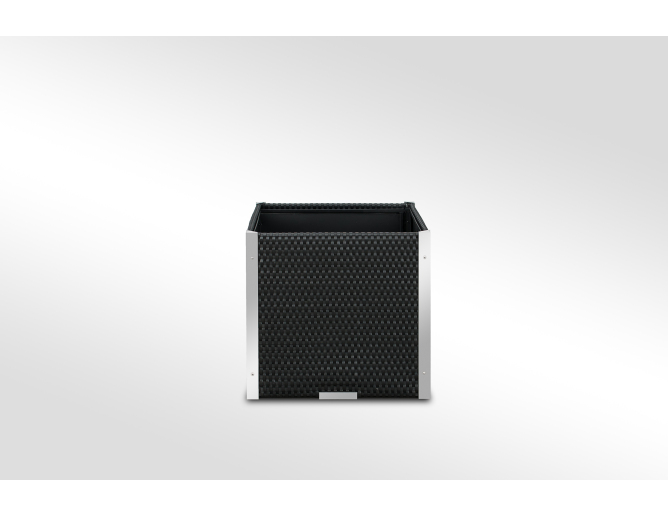 Blumentopf aus Metall TERRA mit... Blumentopf aus Metall TERRA mit...