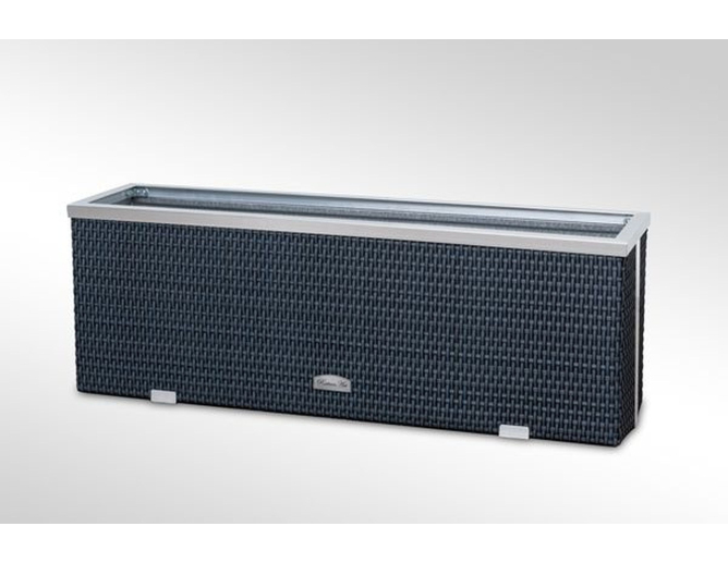 Blumentopf aus Metall FLORA mit...