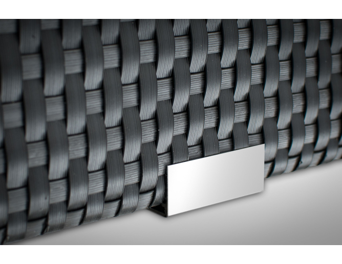 Blumentopf aus Metall FLORA mit... Blumentopf aus Metall FLORA mit...