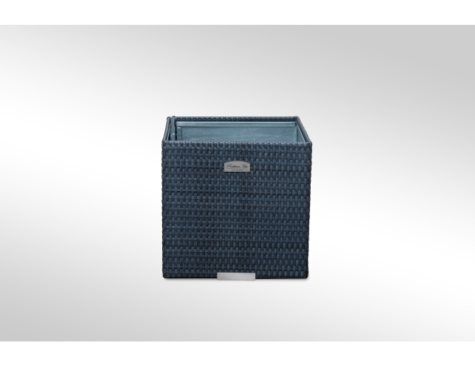 Blumentopf aus Metall VERDE mit... Blumentopf aus Metall VERDE mit...