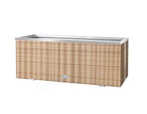 Blumentopf aus Metall...