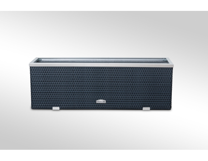 Blumentopf aus Metall LAVANDIA mit... Blumentopf aus Metall LAVANDIA mit...