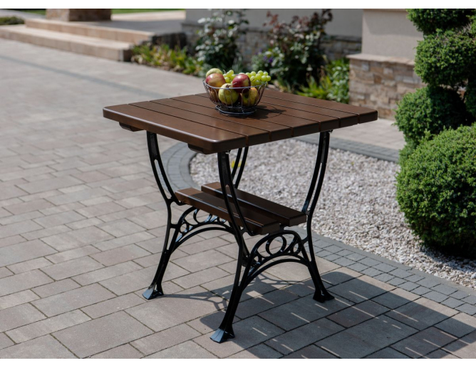 Gartentisch ROYAL 2 Tisch aus Erlenholz Gartentisch ROYAL 2 Tisch aus Erlenholz