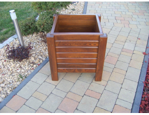 Blumentopf aus Holz FLORA... 2