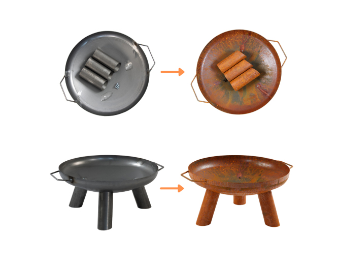 Feuerschale SOLARA Garten Feuerstelle... Feuerschale SOLARA Garten Feuerstelle...